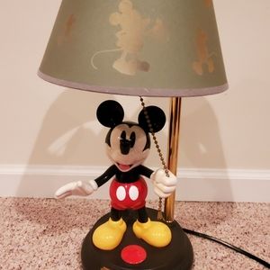 Vintage Mickey Mouse Lamp